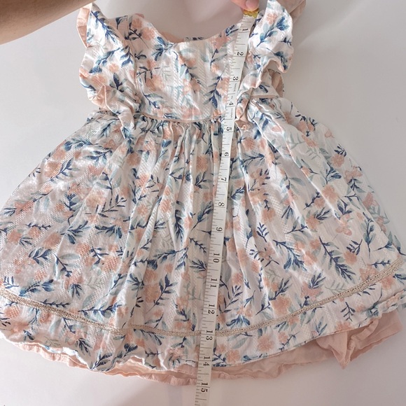 12M Cottagecore Flutter Sleeve Dress - Picture 3 of 7